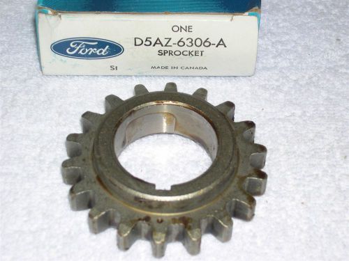 Nos 1973 79 ford lincoln mercury 351m 351c 400 crank shaft sprocket d5az-6306-a