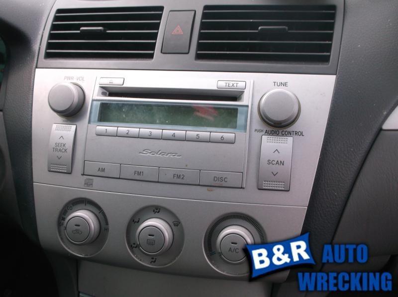 Radio/stereo for 04 05 06 solara ~ recvr w/cd w/o cass