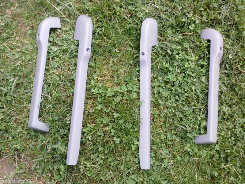 1999-2005 vw jetta golf grey seat track trim covers both front seats volkswagen