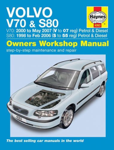 Volvo v70 &amp; s80 repair manual: 1998-2007, v70: 2000-2007 (v to 07 reg), s80: 199