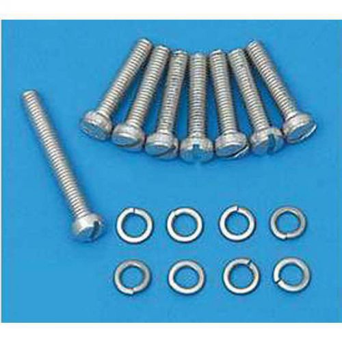 Full size chevy carburetor screw &amp; washer set, 2-barrel, 1958-1961