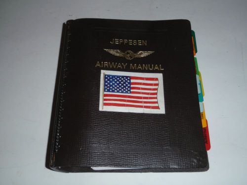 Jeppesen airway manual high quality u.s. low altitude enroute charts lots extras