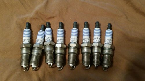 Ford motorcraft spark plugs sp-413 agsf32n nickel