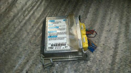 04 honda accord sdn ex 2.4 us built chassic restrain module oem guarantee 76-s-7