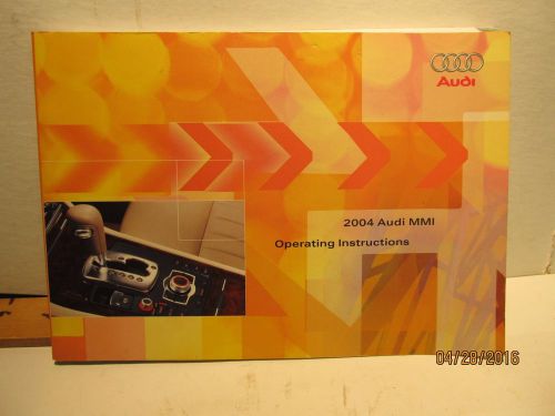 2004 audi mmi manualfree shipping operating instructions