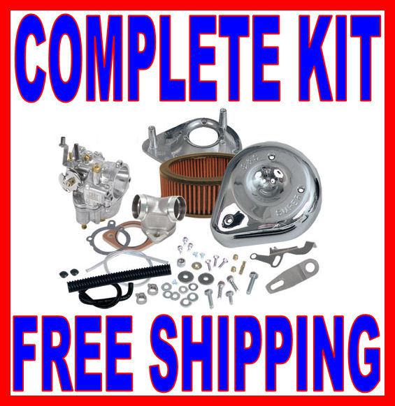 New s&s super e shorty carb carburetor kit 2004-2006 harley sportster xl 11-0470