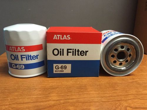 Atlas oil filter g69(= ph25) 1959-1978 olds 442 toronado cutlass super 88, more