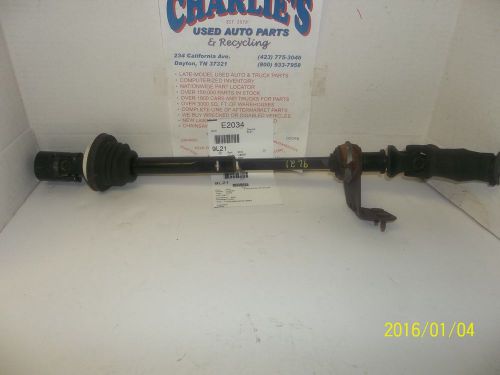 2005 jeep liberty lower steering shaft  oem 02 03 04 05 06 07