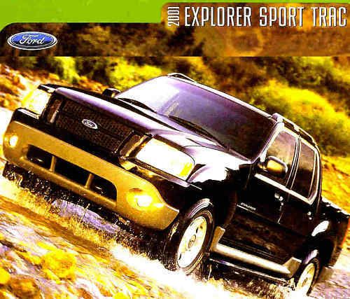 2001 ford explorer sport trac factory brochure -explorer sporttrac