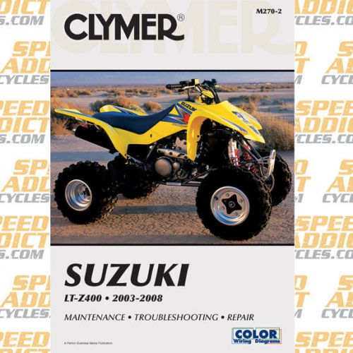 Clymer m270-2 service shop repair manual suzuki lt-z400 2003-2008