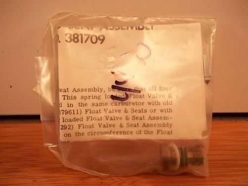 Omc 381709 0381709 float valve - seat and spring assembly