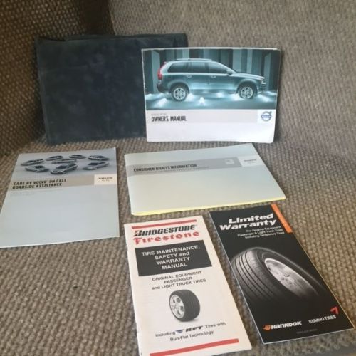 2007 volvo xc90 owners manual with warranty guides &amp; case