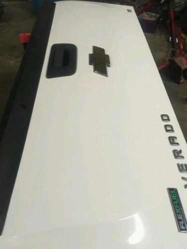 Chevy gmc sierra silverado 1500 2500 3500 hd oem tailgate white 2007-2012**