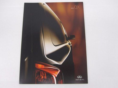 2006 infiniti qx56 suv 2wd 4wd original sales brochure dealer catalog