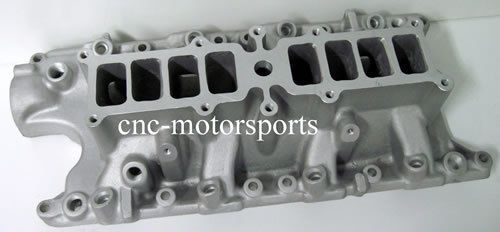 54123 sb ford 302 efi typhoon lower intake manifold mustang satin 1500-6500