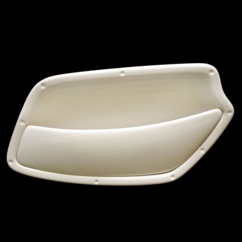 Tracker 139409 off white 17 1/2 x 9 inch boat shifter accessory storage panel