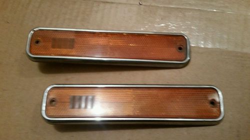 Amc front marker lights 71 72 73 74 75 76 javelin matador ambassador