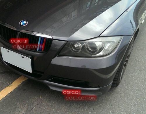 Painted bmw 05~08 e90 3-series sedan oem type front splitter color:a22◎