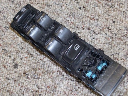 2006 2009 chevrolet trailblazer  main master power window switch drivers door