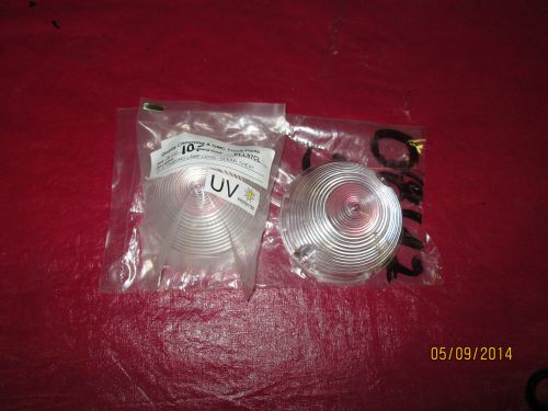 1955-57 chevy truck one pair clear park light lenses