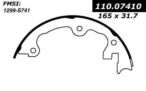 Centric 111.07410 parking brake shoe