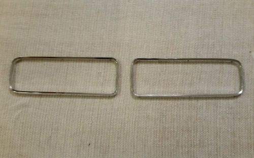 1972 1973 1974 plymouth barracuda chrome grill trim moldings