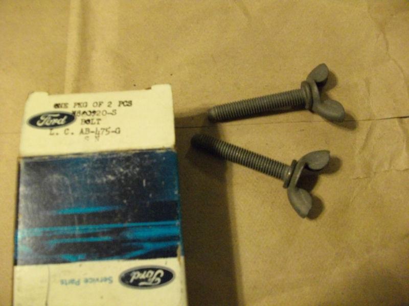 Ford nos wing bolt screw pair    n800920-s  