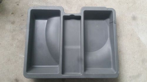 Hyundai sante fe trunk spare tire cover storage tray