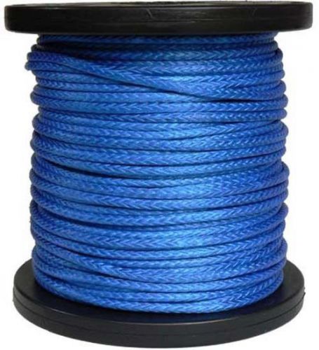 300&#039; x 1/4&#034; dyneema synthetic winch cable rope for atv/utv 5000 6000lbs offroad