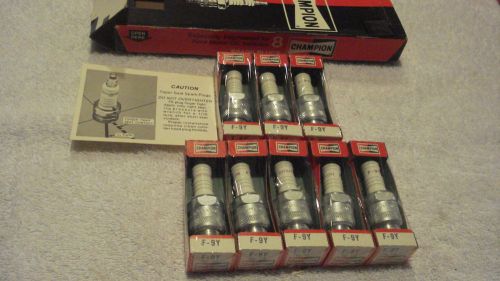 8 champion plugs 1962-70 ford mercury 289 302 351w 390 406 427 428 429 406 410