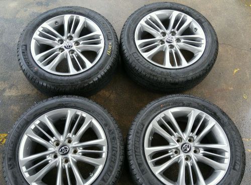 Toyota camry se oem 17&#034; alloy 15 spoke rims wheels and tires