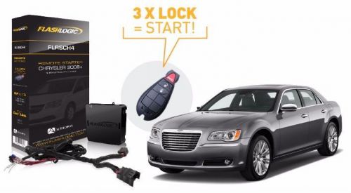 Flashlogic remote start for chrysler 300 2008-2011 remote starter easy install