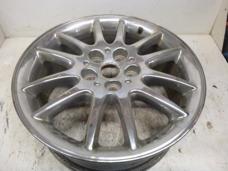 99- 04 chrysler 300m wheel 17x7 12 spoke chrome c condition chrome left by cente