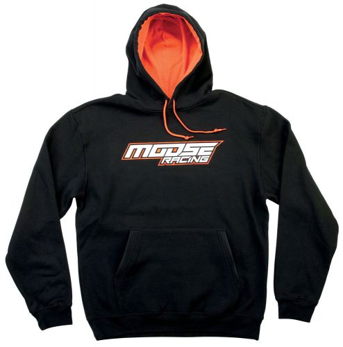 Moose racing men&#039;s 2017 velocity pullover hoodie sweatshirt (black) xl (x-large)