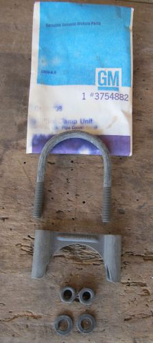 Nos gm exhaust clamp 1 7/8&#034; dual exhaust 1959 1960 chevy impala corvette