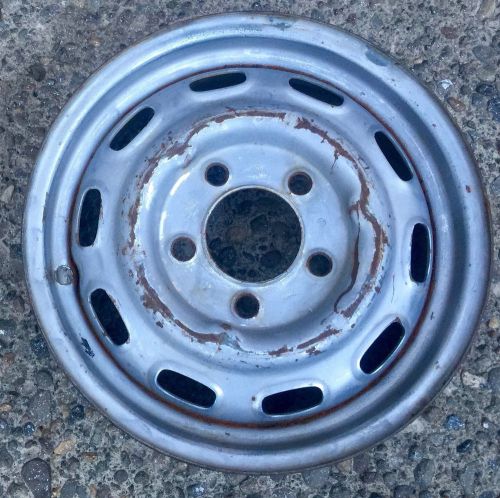 Porsche 356c 911 912 4 1/2x15 steel wheel 5/64 swb lemmerz 1964 1965