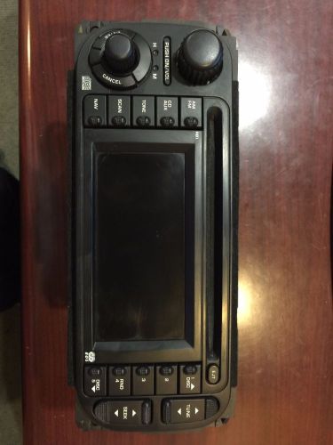 2004, 2005, 2006, 2007 jeep/chrysler navigation radio