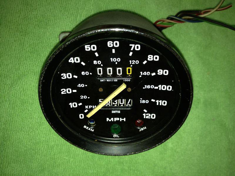 Speedometer for a 1975 - 1980  triumph spitfire - smiths 120 mph