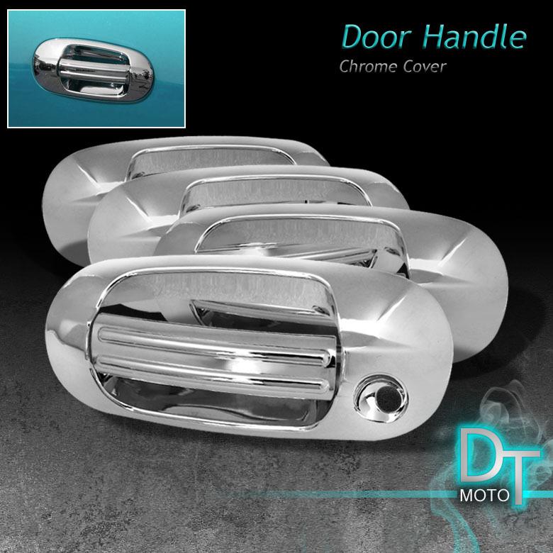 03-11 expedition/lincoln navigator chrome door handle cover trim w/o keyhole