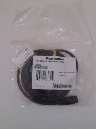 Raymarine 3 meter transducer extension cable p/n e66074 nib #2