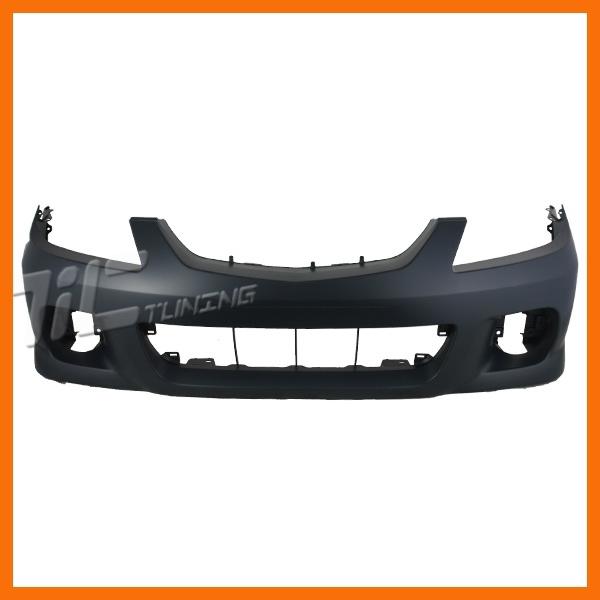 02-03 mazda protege 5 sedan hb unpainted primered black front bumper cover