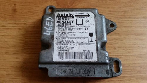 Renault megane | 1998 | airbag module | code 7700430059b