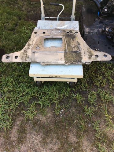 Bmw e46 3-series 2door front belly pan skid plate aluminum 2000-2006 used oem