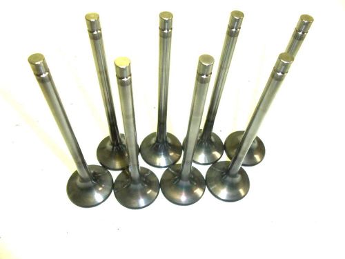 1.550 x 5/16 x 5.210 del west 310 tip titanium flat exh valves race ls 071615-6