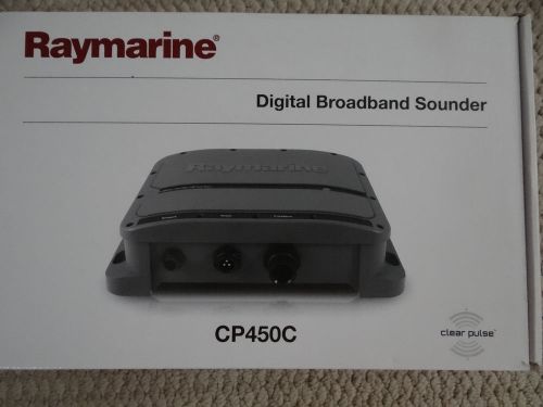Raymarine cp450c clear pulse chirp sonar broadband sounder module