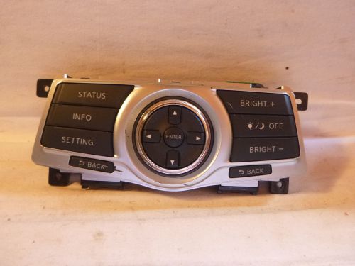 09 10 11 12 13 14 nissan maxima radio control panel 210451-9n00b c57350