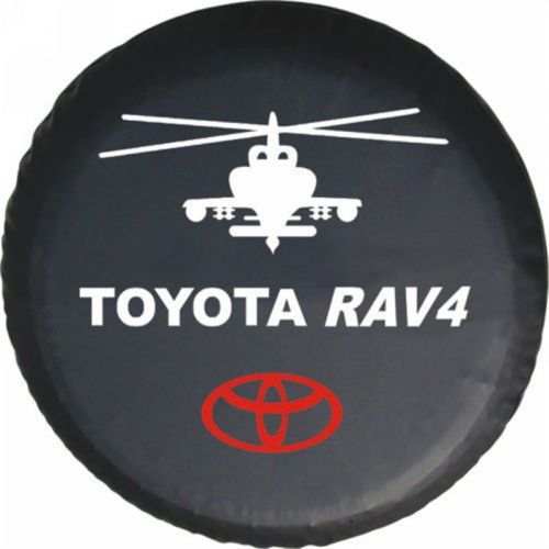 Spare wheel tire cover soft series for toyota rav4 tire cover 27&#034;-29&#034; with logo