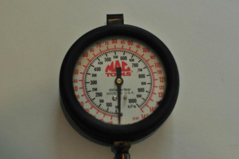 Mac fuel injection test gauge - used