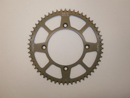 Sunstar works triplestar aluminum sprocket rear 56-tooth aluminum fits 420 chain