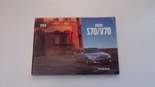 1999 volvo s70/v70 manual - english